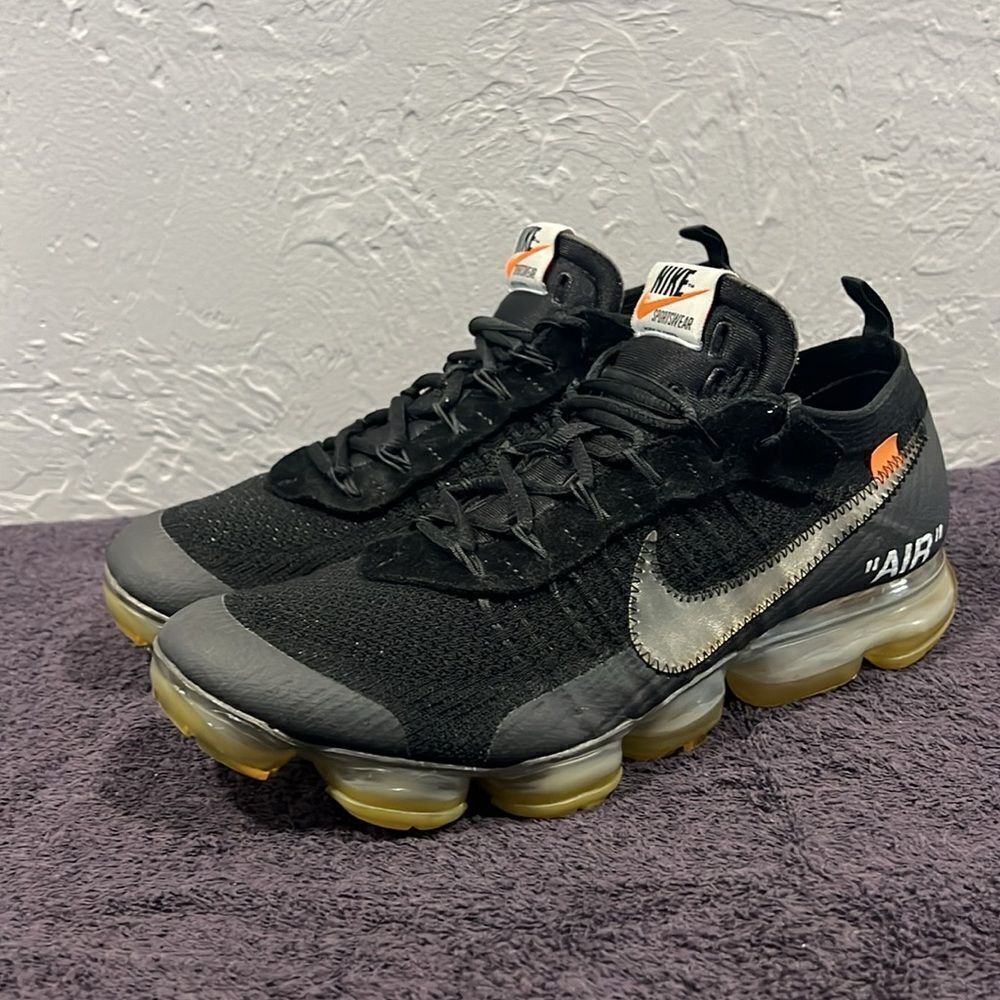 🔥🔥 Nike Air VaporMax x OFF-WHITE 2018 - AA3831-002 - Men Sz 10 -‎ *READ*